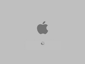 Solusi iMac stuck di logo Apple dan loading bar